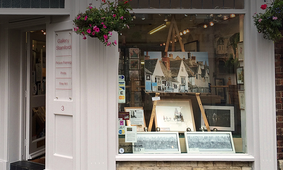Our gallery in the heart of Stamford